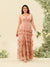 A-Line/Princess Floor-Length Sleeveless Plus Size Bridesmaid Dresses With Ruffles