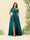 A-Line/Princess One-Shoulder Floor-Length Split Side Bridesmaid Dresses