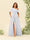 A-Line/Princess One-Shoulder Floor-Length Split Side Bridesmaid Dresses