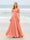A-Line/Princess Ruffles V-Neck Short Sleeves Bridesmaid Dresses With Bowknot