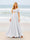 A-Line/Princess Ruffles V-Neck Short Sleeves Bridesmaid Dresses With Bowknot