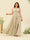 A-Line/Princess Halter Plus Size Long Bridesmaid Dresses with Split Side & Ruffles