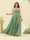 A-Line/Princess Halter Plus Size Long Bridesmaid Dresses with Split Side & Ruffles