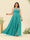 A-Line/Princess Halter Plus Size Long Bridesmaid Dresses with Split Side & Ruffles