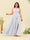 A-Line/Princess Halter Plus Size Long Bridesmaid Dresses with Split Side & Ruffles