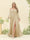 A-Line/Princess Sweetheart Floor-Length Long Plus Size Bridesmaid Dresses with Split Side & Ruffles
