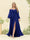 A-Line/Princess Sweetheart Floor-Length Long Plus Size Bridesmaid Dresses with Split Side & Ruffles