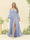 A-Line/Princess Sweetheart Floor-Length Long Plus Size Bridesmaid Dresses with Split Side & Ruffles