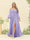 A-Line/Princess Sweetheart Floor-Length Long Plus Size Bridesmaid Dresses with Split Side & Ruffles