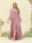 A-Line/Princess Sweetheart Floor-Length Long Plus Size Bridesmaid Dresses with Split Side & Ruffles