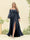 A-Line/Princess Sweetheart Floor-Length Long Plus Size Bridesmaid Dresses with Split Side & Ruffles