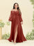 A-Line/Princess Sweetheart Floor-Length Long Plus Size Bridesmaid Dresses with Split Side & Ruffles