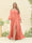 A-Line/Princess Sweetheart Floor-Length Long Plus Size Bridesmaid Dresses with Split Side & Ruffles