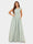 A-Line/Princess Scoop Short Sleeves Evening Dresses with Ruched