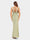 Sheath/Column Plunging V-Neck Sleeveless Bridesmaid Dresses with Ruched