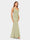 Sheath/Column Plunging V-Neck Sleeveless Bridesmaid Dresses with Ruched