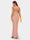 Sheath/Column Asymmetrical Short Sleeves Bridesmaid Dresses with Ruched