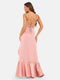 A-Line/Princess Spaghetti Straps Sleeveless Evening Dresses with Ruffles