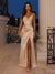 Sheath/Column Spaghetti Straps Sleeveless Evening Dresses with Ruched