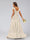 A-Line/Princess V-Neck Sleeveless Split Side Floral Bridesmaid Dresses