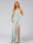Sheath/Column One-Shoulder Sleeveless Split Side Floral Bridesmaid Dresses