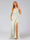 Sheath/Column One-Shoulder Sleeveless Split Side Floral Bridesmaid Dresses
