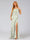 Sheath/Column One-Shoulder Sleeveless Split Side Floral Bridesmaid Dresses