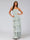 Sheath/Column Strapless Sleeveless Tiered Floral Bridesmaid Dresses