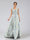 A-Line/Princess V-Neck Sleeveless Ruched Floral Bridesmaid Dresses