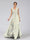 A-Line/Princess V-Neck Sleeveless Ruched Floral Bridesmaid Dresses