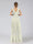 A-Line/Princess V-Neck Sleeveless Ruched Floral Bridesmaid Dresses