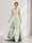 A-Line/Princess V-Neck Sleeveless Ruched Floral Bridesmaid Dresses