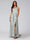 A-Line/Princess Square Neck Sleeveless Split Side Floral Bridesmaid Dresses