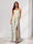 A-Line/Princess Square Neck Sleeveless Split Side Floral Bridesmaid Dresses
