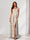 A-Line/Princess Square Neck Sleeveless Split Side Floral Bridesmaid Dresses