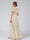 A-Line/Princess V-Neck Short Sleeves Ruched Floral Bridesmaid Dresses