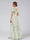 A-Line/Princess V-Neck Short Sleeves Ruched Floral Bridesmaid Dresses