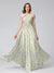 A-Line/Princess Halter Sleeveless Ruched Floral Bridesmaid Dresses