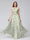 A-Line/Princess Halter Sleeveless Ruched Floral Bridesmaid Dresses