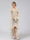 A-Line/Princess V-Neck Short Sleeves Ruched Floral Bridesmaid Dresses