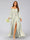 A-Line/Princess Sweetheart Long Sleeves Split Side Floral Bridesmaid Dresses