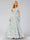 A-Line/Princess V-Neck Short Sleeves Ruched Floral Bridesmaid Dresses