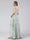 A-Line/Princess Cold Shoulder Short Sleeves Split Side	Floral Bridesmaid Dresses