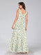 A-Line/Princess V-Neck Sleeveless Ruched Floral Bridesmaid Dresses