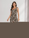 Sheath/Column One-Shoulder Short Floral Women's Dresses with Split Side