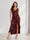 Sheath/Column V-Neck High Low Floral Women's Dresses with Split Side