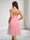 A-Line/Princess Spaghetti Straps Sleeveless Knee-Length Maternity Dresses with Pleats