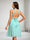 A-Line/Princess Halter Sleeveless Knee-Length Maternity Dresses with Sequins