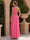 A-Line/Princess One-Shoulder Ruched Maternity Dresses with Split Side