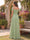 A-Line/Princess Off-the-Shoulder Sleeveless Floor-Length Maternity Dresses with Pleats